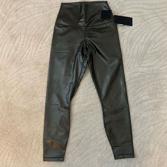 90 Degree by Reflex NWT Gunmetal Leggings S - Picture 2 of 6